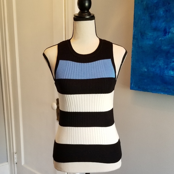 Express Sweaters - Express Jersey Knit Sweater Tank Top